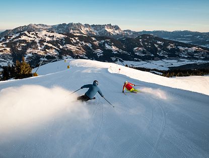 Anspruchsvolle Abfahrt in Brixen_SkiWelt Wilder Kaiser Brixental_(c)Mathäus Gartner