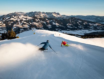 Anspruchsvolle Abfahrt in Brixen_SkiWelt Wilder Kaiser Brixental_(c)Mathäus Gartner